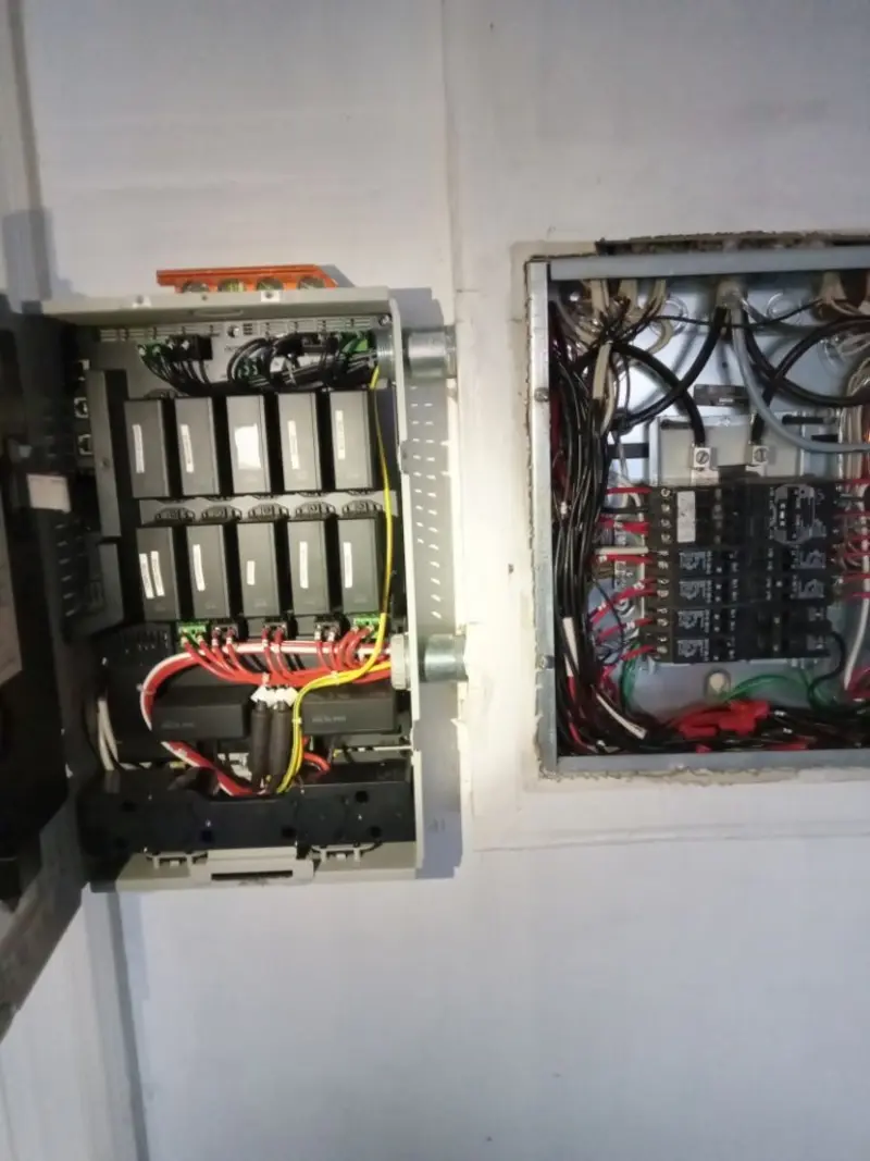 Electrical panel upgrade completed for Commercial Electrician Services in Highlands Ranch